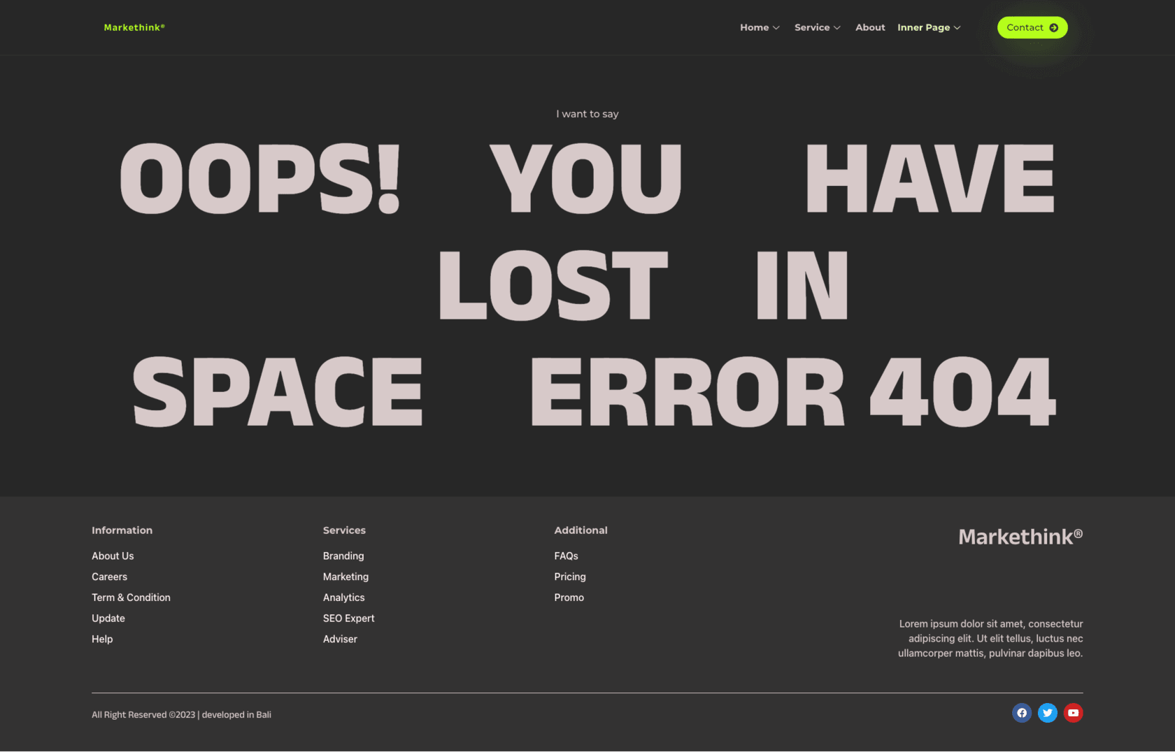Error 404